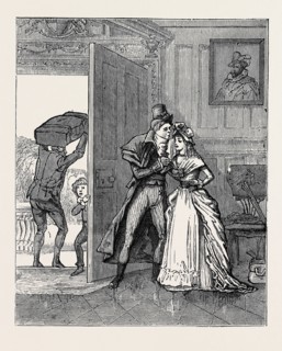 HOW I JOINED THE HUNDRED-AND-FIFTIETH, A REMINISCENCE OF THE EIGHTEENTH CENTURY: Sad Parting with