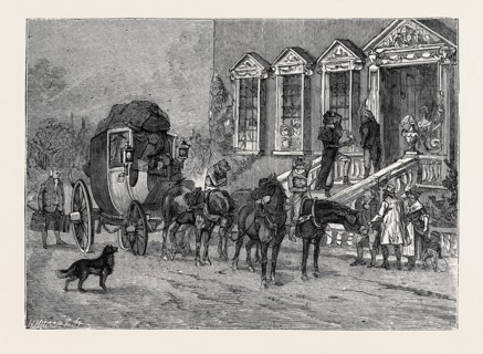 HOW I JOINED THE HUNDRED-AND-FIFTIETH, A REMINISCENCE OF THE EIGHTEENTH CENTURY: My Departure to