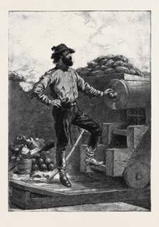 GIUSEPPE GARIBALDI IN 1840