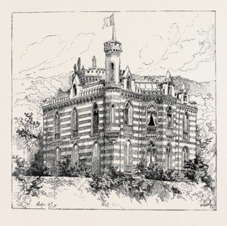 HOUSE AT ALASSIO, INHABITED BY GARIBALDI IN 1880