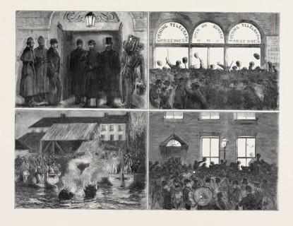 THE RELEASE OF THE "SUSPECTS": POPULAR REJOICINGS IN DUBLIN: 1. Messrs. Parnell, Dillon, and
