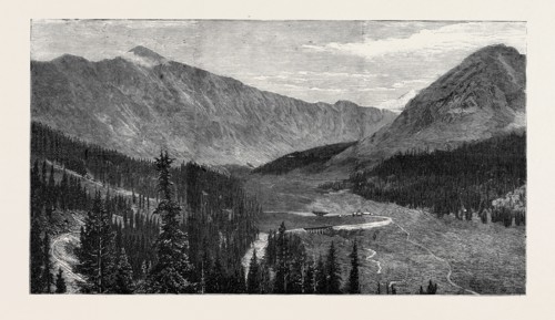 THE DENVER AND RIO GRANDE RAILWAY, NEW MEXICO, THE FREMONT PASS, HEADWATER OF THE ARKANSAS