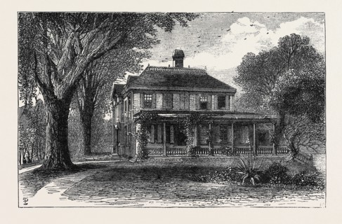 THE CRAIGIE HOUSE, CAMBRIDGE, MASSACHUSETTS, U.S.A., RESIDENCE OF THE LATE H.W. LONGFELLOW