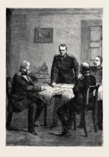 THE AUSTRO-PRUSSIAN WAR, COUNCIL OF WAR AT GITSCHIN, JULY 2, 1866