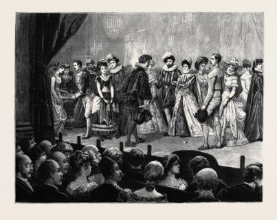 AMATEUR PERFORMANCE OF "ONE HOUR" AT THE BRITISH EMBASSY, CONSTANTINOPLE, "THE NURSERY RHYME