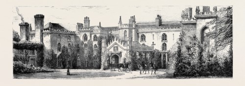 THE EMPRESS OF AUSTRIA AT COMBERMERE, CHESHIRE: COMBERMERE ABBEY