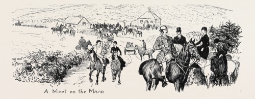 AT A DEER HUNT ON EXMOOR