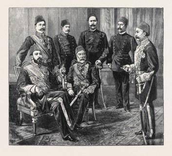 THE CRISIS IN EGYPT: THE KHEDIVE AND SOME LEADERS OF THE NATIONAL PARTY