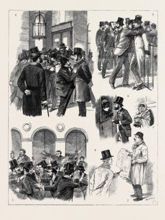 THE FINANCIAL CRISIS IN FRANCE, AT THE PARIS BOURSE: 1. Arrival of the First Quotations for English