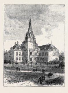 SCHLOSS KLEINZSCHOCHER, NEAR LEIPZIG, RESIDENCE OF BARON TAUCHNITZ