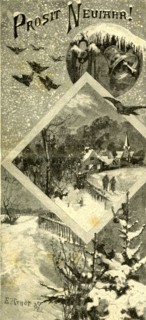 New Year, Austria, 1891