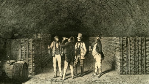 Caves, France, 19th century