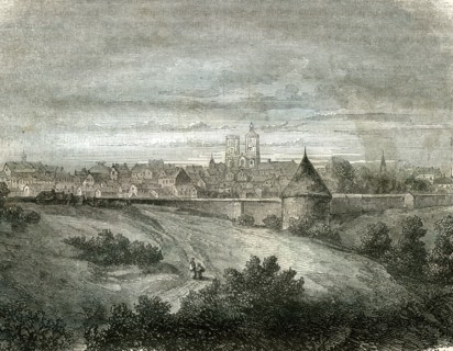 Langres, Haute-Marne, France, 1847
