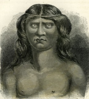 Pano Indian, 1869, Peru