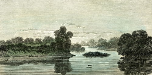 Pachitea River, 1869, Peru