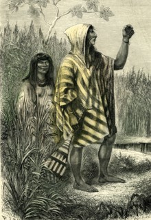 Chontaquiros Indians, 1869, Peru
