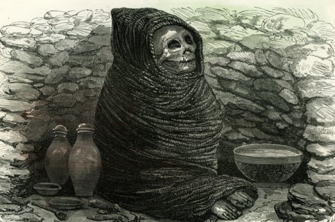 Mummy of an Aymara Indian, 1869, Peru