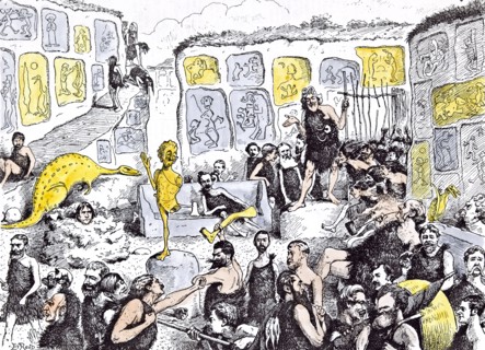 Prehistoric Peeps, Ouverture de la Royal Academy of Arts préhistorique