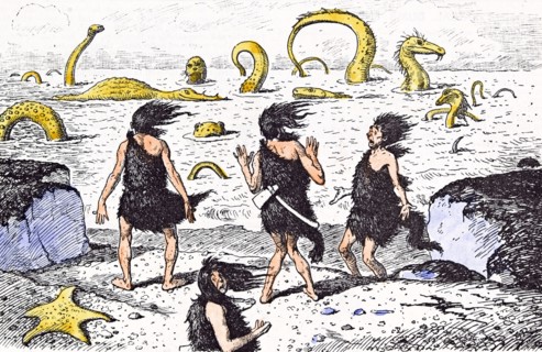 Prehistoric Peeps, Baignade interdite