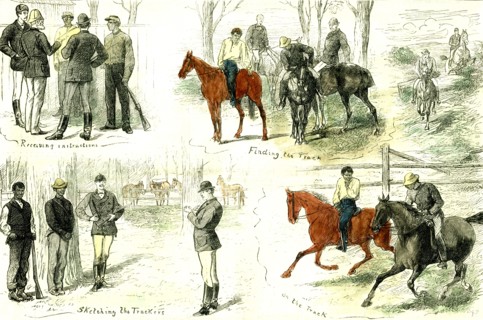 Australia, Victoria, Black trackers, 1881