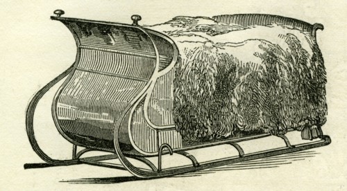 Sledge, Russia, 1850, presented to the Emperor of Russia