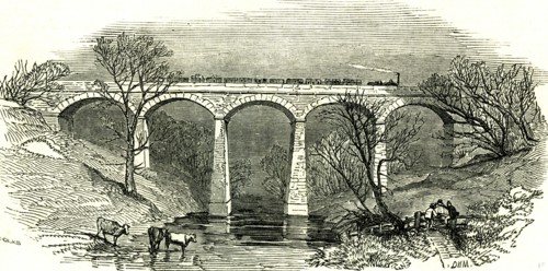 Eamont Viaduct, U.K., 1846, opening of the Lancaster and carlisle Railway