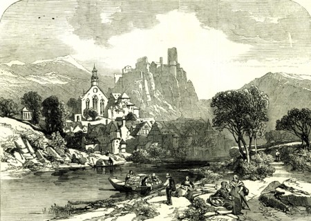 Beilstein, Mosselle, Germany, 1845. Mosel