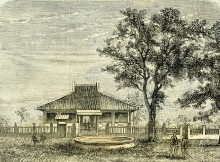 Three kilometers from Saigon, Vietnam, 19th century, the Chinese town