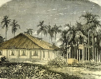 Saigon, rue de Gouvernement, Vietnam, 19th century