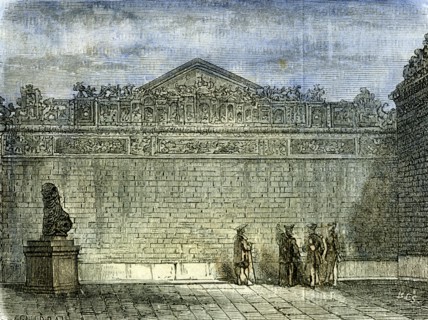 Chinese pagoda in the Chinese town near Saigon, Vietnam, 19th century, Nineteenth century