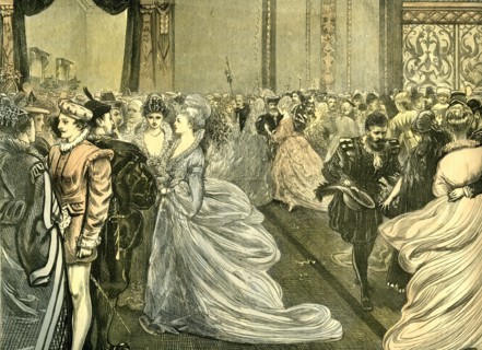 Manchester, U.K., 1870, Fancy Ball