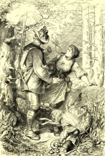 Hunting, Austria, 1891