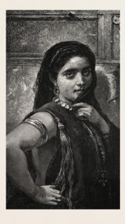 AISHA.  Egypt, engraving 1879