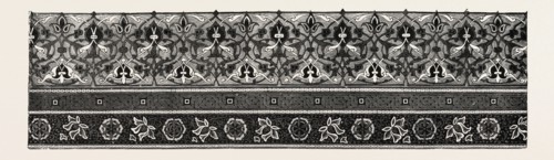 Ornament. Egypt, engraving 1879