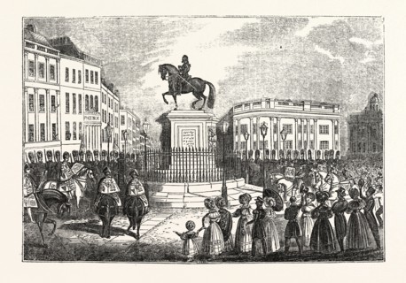 PROCLAMATION OF HER MAJESTY, QUEEN VICTORIA, AT CHARING CROSS, UK