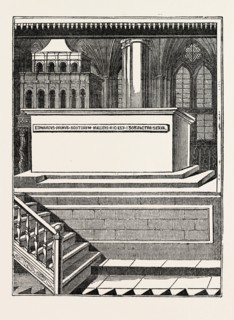 TOMB OF EDWARD I., IN WESTMINSTER ABBEY, LONDON, UK, britain, british, europe, united kingdom,