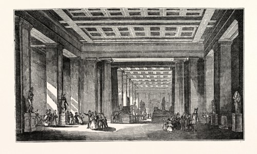 THE BRITISH MUSEUM, THE EGYPTIAN SALOON, LONDON, UK, britain, british, europe, united kingdom,
