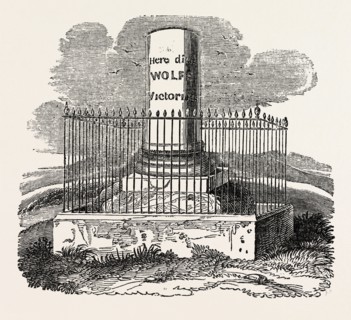 Monument to Wolfe, on the Plain of Abraham. The Plains of Abraham is a historic area within The