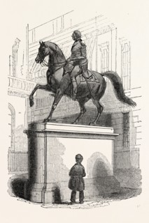 STATUE OF GEORGE THE THIRD, PALL MALL EAST, LONDON, UK