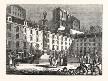 SQUARE OF THE LITTLE PILLAR, LISBON, PORTUGAL