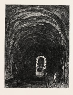 TUNNEL OF THE THAMES AND MEDWAY CANAL.