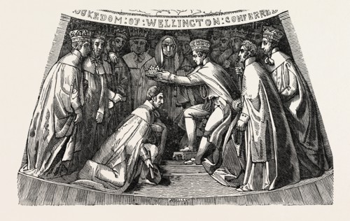 THE TENTH COMPARTMENT OF THE WELLINGTON SHIELD.