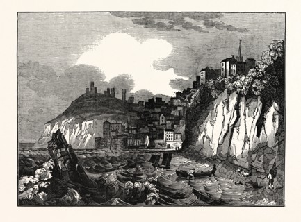 VIEW OF TENBY, PEMBROKESHIRE, SOUTH WALES