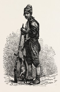 KURDISH HUNTER. Kurdistan refers to parts of eastern Turkey (Turkish Kurdistan), northern Iraq