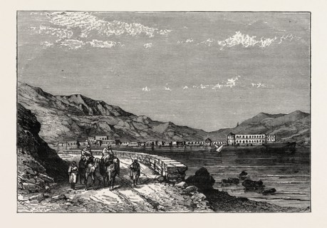 VIEW OF ADEN. Port city in Yemen