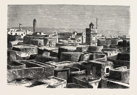 VIEW OF SUSA. It was an ancient city of the Elamite, Persian and Parthian empires of Iran.