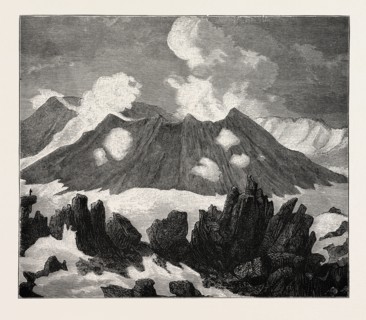 THE CRATER OF MOUNT HEKLA, ICELAND
