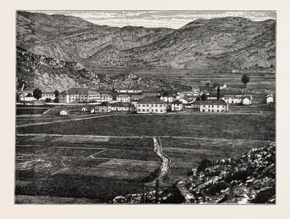 VIEW OF CETINJE, MONTENEGRO
