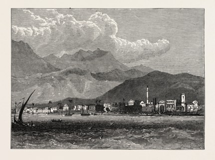 VIEW OF LARNAKA, CYPRUS