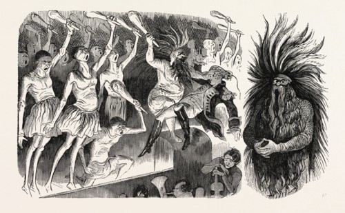 ThéÃ¢tre-Lyrique. Jaguarita, or the Indian poor complexion. Anacocasses large choir. (Left)